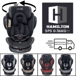 Automobilinė saugos kėdutė HAMILTON 360º SPS 0-36 kg